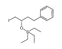 (S)-4-phenyl-1-iodo-2-(triethylsiloxy)butane Structure