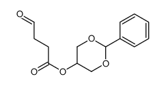 (2-phenyl-1,3-dioxan-5-yl) 4-oxobutanoate Structure