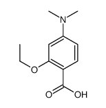 4-(dimethylamino)-2-ethoxybenzoic acid结构式