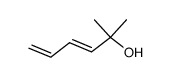 2-Methyl-3,5-hexadien-2-ol结构式