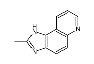 (9ci)-2-甲基-1H-咪唑并[4,5-f]喹啉结构式