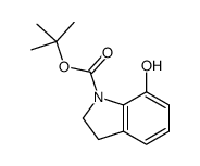 TERT-BUTYL 7-HYDROXYINDOLINE-1-CARBOXYLATE picture