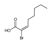 2-bromooct-2-enoic acid Structure