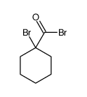 1-bromocyclohexane-1-carbonyl bromide Structure