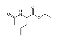ethyl 2-(acetamido)-4-pentenoate Structure