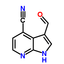 3-Formyl-1H-pyrrolo[2,3-b]pyridine-4-carbonitrile picture