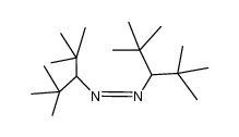 cis-tetra-tert-butylazomethane结构式