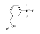 Potassium (3-(hydroxymethyl)-phenyl)trifluoroborate Structure