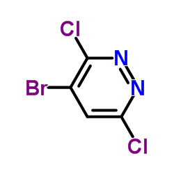 4-溴-3,6-二氯哒嗪结构式