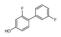 3-fluoro-4-(3-fluorophenyl)phenol结构式