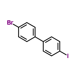 4-Bromo-4'-iodobiphenyl structure