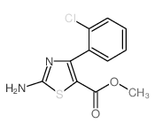 Methyl 2-amino-4-(2-chlorophenyl)thiazole-5-carboxylate picture