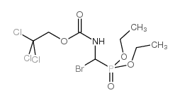 DIETHYL(TROC-AMINO)BROMOMETHYLPHOSPHONATE结构式