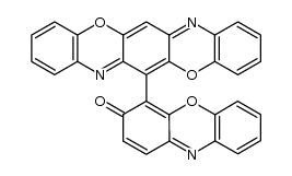 6-<4'-3H-Phenoxazin-3-one-yl>triphenodioxazine Structure