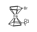 1-bromo-1'-(1-methyl-2,5-dioxacyclopentyl)ferrocene Structure