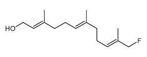 12-fluoro-3,7,11-trimethyldodeca-2,6,10-trien-1-ol结构式
