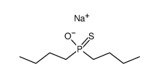 Sodium; dibutyl-phosphinothioate结构式