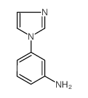 3-IMIDAZOL-1-YL-PHENYLAMINE structure