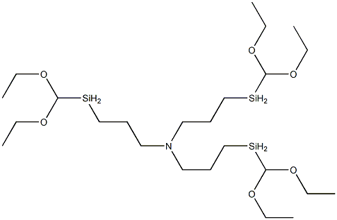 tris[(3-diethoxymethylsilyl)propyl)amine图片