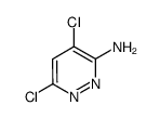 4,6-Dichloropyridazin-3-amine Structure