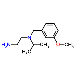 N-Isopropyl-N-(3-methoxybenzyl)-1,2-ethanediamine结构式