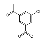 1-(3-氯-5-硝基苯基)乙酮结构式