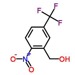 [2-Nitro-5-(trifluoromethyl)phenyl]methanol structure