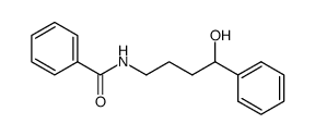 N-(4-hydroxy-4-phenylbutyl)benzamide结构式