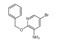 2-(BENZYLOXY)-5-BROMOPYRIDIN-3-AMINE结构式