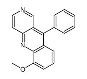 6-methoxy-10-phenylbenzo[b][1,6]naphthyridine结构式