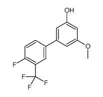 3-[4-fluoro-3-(trifluoromethyl)phenyl]-5-methoxyphenol Structure