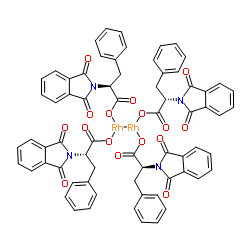 四[N-邻苯二甲酰-(S)-苯丙氨酸]二铑乙酸乙酯加合物图片