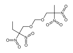 1-(2,2-dinitropropoxymethoxy)-2,2-dinitrobutane Structure