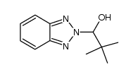 1-(2H-benzo[d][1,2,3]triazol-2-yl)-2,2-dimethylpropan-1-ol Structure