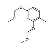 2,4-双(甲氧基甲氧基)-1-甲基苯结构式