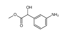 3-amino-mandelic acid-methyl ester Structure
