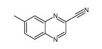 2-Quinoxalinecarbonitrile,7-methyl- Structure