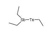 ethyltellurodiethylstibane结构式