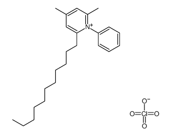 2,4-dimethyl-1-phenyl-6-undecylpyridin-1-ium,perchlorate Structure