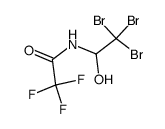 2,2,2-Trifluoro-N-(2,2,2-tribromo-1-hydroxyethyl)acetamide Structure