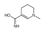 3-Pyridinecarboxamide,1,4,5,6-tetrahydro-1-methyl-(9CI) Structure