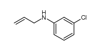 N-allyl-3-chloroaniline Structure