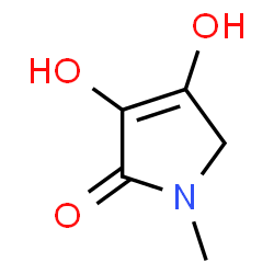2H-Pyrrol-2-one,1,5-dihydro-3,4-dihydroxy-1-methyl-(9CI)结构式