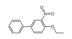 ethyl-(3-nitro-biphenyl-4-yl)-ether Structure