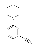 3-(PIPERIDIN-1-YL)BENZONITRILE structure