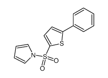 N-(pyrrole)-5-(phenyl)thiophene-2-sulfonamide Structure