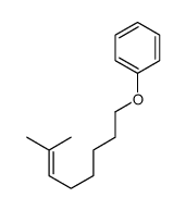 7-methyloct-6-enoxybenzene Structure