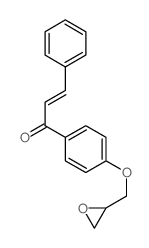 2-Propen-1-one,1-[4-(oxiranylmethoxy)phenyl]-3-phenyl- (9CI) picture