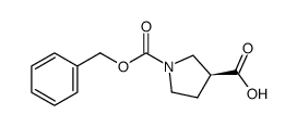 (S)-1-Cbz-pyrrolidine-3-carboxylic acid picture