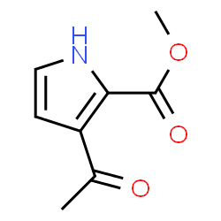 1H-Pyrrole-2-carboxylic acid, 3-acetyl-, methyl ester (9CI) picture